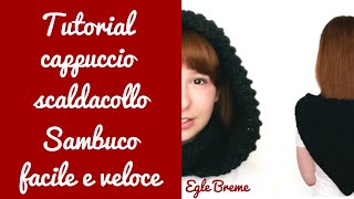 Tutorial cappuccio scaldacollo [upl. by Banks]