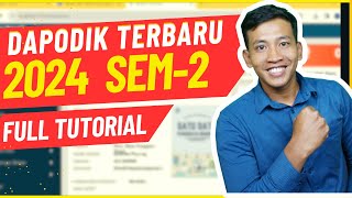 Dapodik semester Genap 2024 c  Cara instal dapodik 2024 c terbaru [upl. by Bull261]