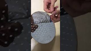 How to clean the nozzles of rainfall shower head [upl. by Santiago743]