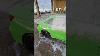 SATISFYING AUDI RS3 FOAM🔥 detailing audi rs3 AUDIRS3 satisfying [upl. by Helas]