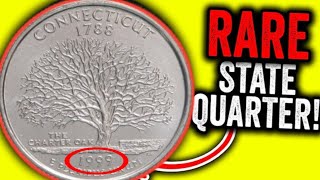 Rare Find Alert 1999 Connecticut State Quarter Worth Money  Error Coin to Look Forquot [upl. by Rowley]