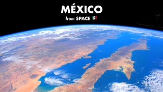 Así se ve MÉXICO desde el ESPACIO en 4K [upl. by Yentiw]