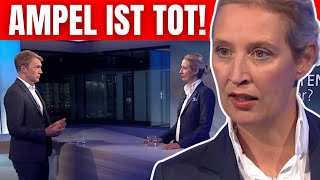 💥 SCHOLZ IST ERLEDIGT 💥 Alice Weidel mit KNALLHARTER ANSAGE Neu [upl. by Htebsle559]