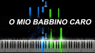 O Mio Babbino Caro  Puccini Piano Tutorial [upl. by Addis]