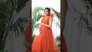 Maternity shoot on India theme🤰pregnancy shoot kayachitrabymridul youtubeshorts india [upl. by Eizle]