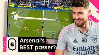 Who is the BEST passer at Arsenal 🤔  Uncut ft Jorginho [upl. by Blakely]