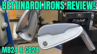 Bettinardi MB24 amp CB24 Iron Review Forged and Milled Irons [upl. by Melinda]