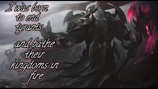 King of Wolves  GodKing Darius Quotes [upl. by Anemolihp122]