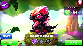 Hatched RubiCund DragonDragon Mania Legends  Begin Bright Hero Challenge event  DML [upl. by Ellevehs]