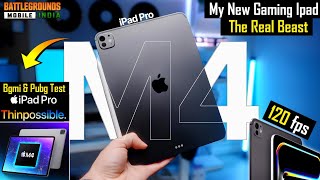 BGMI BEST GAMING APPLE IPAD PRO 95000  APPLE IPAD M4 PRO BGMI TEST  IPAD M4 PRO PUBG TEST 120fps [upl. by Harrow581]