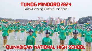 Tunog Mindoro 2024  Quinabigan National High School Brass Band of Pinamalayan Oriental Mindoro [upl. by Guillaume960]