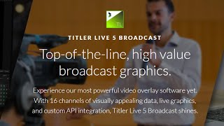 NewBlue  Titler Live 5 Broadcast New Features [upl. by Bergen]