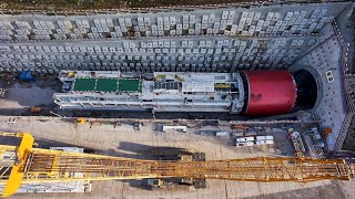 Eppenbergtunnel Schweiz – Von der Installation bis zum Durchstich [upl. by Jurgen]