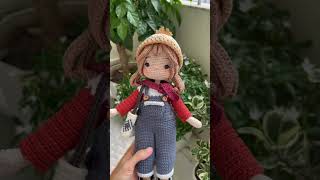 Eira doll  Pattern by moonlightcrochet89 christmas xmas merrychristmas crochet amigurumidoll [upl. by Inafetse]