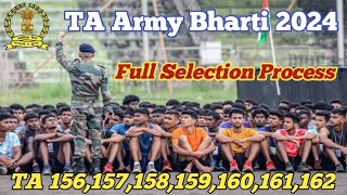 TA Army Selection Process 2024 ll TA Army Full Selection Process ll Full Selection Process 202425 [upl. by Euqinahs195]