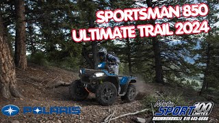 Walkaround  Polaris Sportsman 850 Trail Édition Ultimate 2024 [upl. by Sprage]