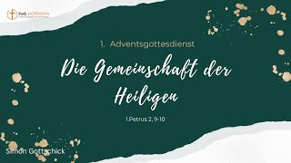 Gottesdienst  Die Gemeinschaft der Heiligen [upl. by Nekciv]