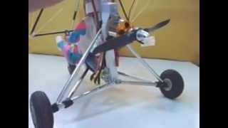 DELTAPLANO A MOTORE RC AUTOCOSTRUITO MICROLIGHT TRIKE DELTA by Antonio Di Giacomo [upl. by Adnohsal612]