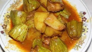 Potato Pointed Gourd Curry Aloo Parwal Recipe Aloo Potala Rasa Video In Hindi [upl. by Rivers]