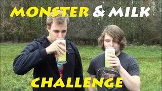 Monster amp Milk challenge [upl. by Gae975]