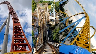 Every Roller Coaster At Hersheypark 4K Front Seat POV [upl. by Tillfourd399]