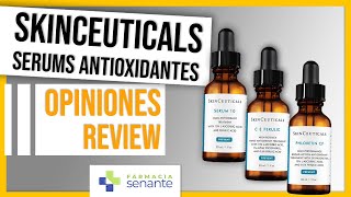 SKINCEUTICALS Serums Antioxidantes Opiniones🍊Skinceuticals CE Ferulic y Phloretin💧FARMACIA SENANTE [upl. by Dachia]