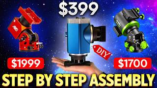 Astrophotography on a Budget Assembly your DIY 399 Harmonic mount [upl. by Dlareg]