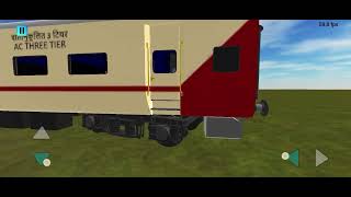 Coromandel accident Live  Indian Train crossing 3D ITC 3D • AkkiTube [upl. by Inal888]