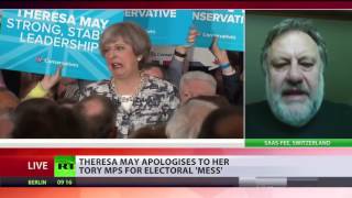 Slavoj Žižek on the UK General Election outcome A True EthicoPolitical Miracle June 2017 [upl. by Ipoillak]