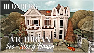 Roblox Bloxburg  Victorian Autumn House  Exterior   Minami Oroi [upl. by Turk674]