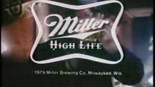 Vintage Miller Time Beer Commercial [upl. by Picco]