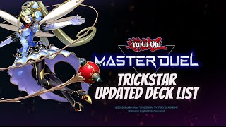 Trickstar Decklist  New Master Duel Banlist September 2022 [upl. by Eudocia]