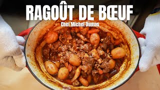 Recette de Ragoût de boeuf maison  Une recette pour lhiver super facile à ma façon [upl. by Anirtak]