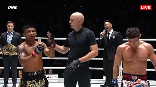 ONE 169 Rodtang Jitmuangnon vs Jacob Smith  Full Fight HIGHLIGHTS [upl. by Annai]