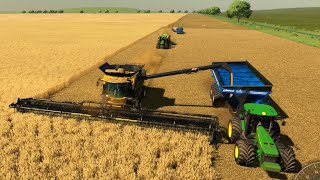 Kansas 16x EP3  Time Lapse  Farming Simulator 22  FS 22 [upl. by Clower204]