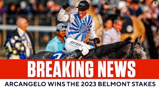 Arcangelo Wins 155th Running Of Belmont Stakes I CBS Sports [upl. by Kori]