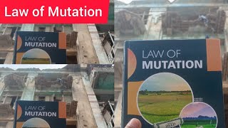 Law of Mutation [upl. by Eceinahs]