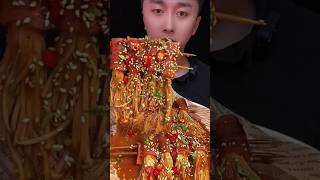 ASMR MUKBANG eating enoki mushroom gourmet platter [upl. by Ylnevaeh]