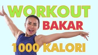 Cara Menurunkan Berat Badan Dengan Bakar 1000 Kalori  Gerakan HIT Workout [upl. by Ellemaj739]