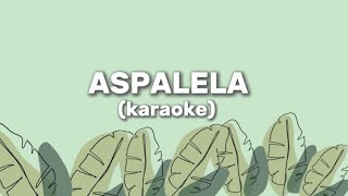 LAGU ASPALELA KARAOKE [upl. by Hnahym]