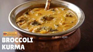 Broccoli kurma  Broccoli masala for chapathi  Broccoli gravy recipe [upl. by Jenni]