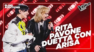 Le voci di Rita Pavone e Arisa in “Una Ragione In Più”  The Voice Kids 3 Blind Auditions [upl. by Itagaki504]