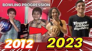 BOWLING PROGRESSION VIDEO 20122023 [upl. by Anetsirk]