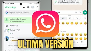 WHATSAPP PLUS YA FUNCIONA ULTIMA VERSION📲 [upl. by Elleon]