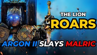 Argon SLAYS Malric in an EPIC Final Battle  Chivalry 2 King Argon amp Goedendag Gameplay [upl. by Aissak785]