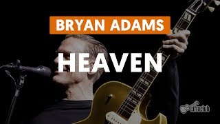 Heaven  Bryan Adams aula de violão simplificada [upl. by Newby]