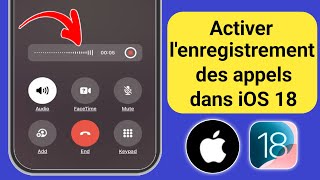 Comment activer lenregistrement des appels sur iPhone iOS 18  Fonction denregistrement des appels [upl. by Almire541]