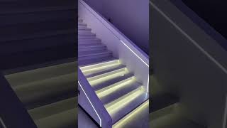 Stair sensor lights no need to cut grooves lights lamplighting interiordesign home homedecor [upl. by Alakim]