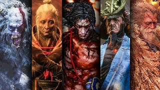 SEKIRO SHADOWS DIE TWICE  TODOS LOS JEFES SUB ESPAÑOL  ALL BOSSES 4K [upl. by Yekcim]