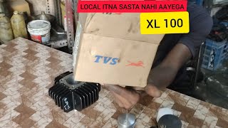 XL 100 NEW BLOCK PISTON PRICE AND DETAILS  BENIFITS OF PUTING BLOCK PISTON KIT Teammechanic7 [upl. by Elstan]